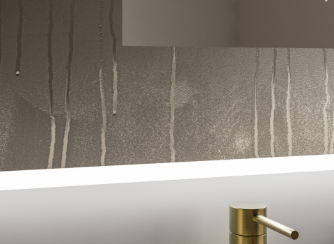 Mirror with Demister Pad